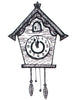 Clear stamps Christmas-time serie "Clock"