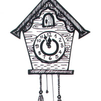 Clear stamps Christmas-time serie "Clock"