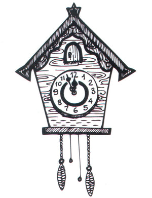 Clear stamps Christmas-time serie "Clock"