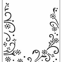Embossing Folder Daisy Flourish