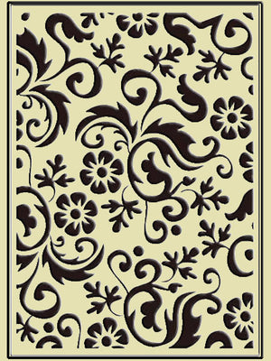 Embossing Folder - Flower Flourish