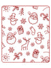 Embossing Folder - Christmas Background