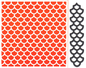 Embossing + die - Design Folder Extra - Scales