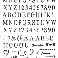 Eline's handlettering - Light - Stamp Set