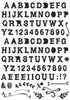 Eline's handlettering - Bold - Stamp Set