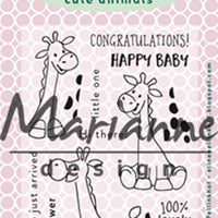 Marianne Design Stamps Eline's Giraffe