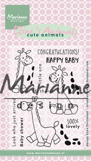 Marianne Design Stamps Eline's Giraffe