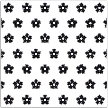 Embossing Folder - Flower background square