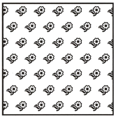 Background Embossing Folder - Flowers 2