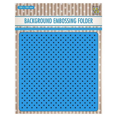 Nellie's Choice Background Embossing Folder - Little Stars