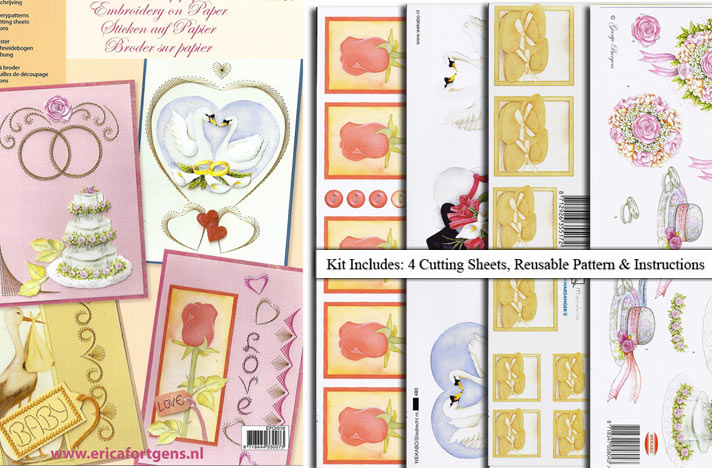 Embroidery & 3D Paper Kit-Special Occasions