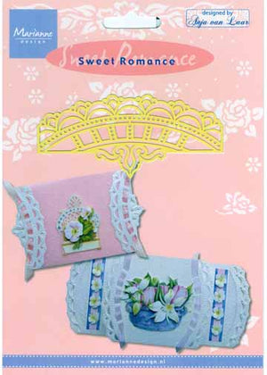 Sweet Romance Stencil Fancy Border