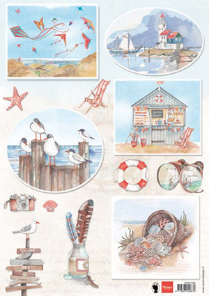 Marianne Design Cutting Sheet Els Seabreeze 2