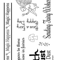 Frantic Stamper Clear Stamp - Set - Fairy Wishes