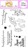 Frantic Stamper Clear Stamp - Set - Unicorns Are Awesome
