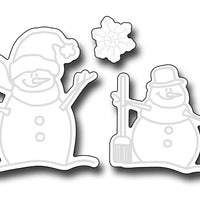 Frantic Stamper Cutting Die - Snow Much Fun matching dies
