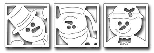 Frantic Stamper Cutting Die - Peeking Snow Family