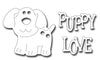 Frantic Stamper Cutting Die - Rover Puppy Love