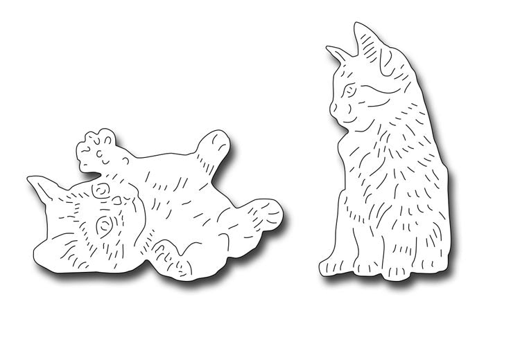 Frantic Stamper Cutting Die - Playful Bert And Arthur