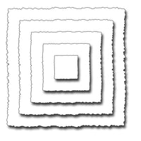 Frantic Stamper Cutting Die - Deckled Squares