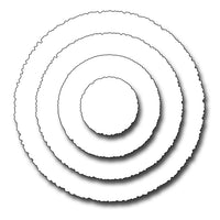 Frantic Stamper Cutting Die - Deckled Circles