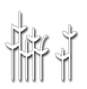 Frantic Stamper Cutting Die - Tall Stems