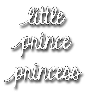 Frantic Stamper Cutting Die - Little Prince Princess