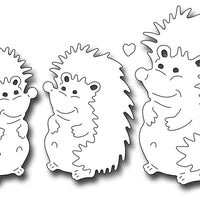 Frantic Stamper Cutting Die - Mom And Baby Hedgehogs