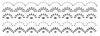 Frantic Stamper Cutting Die - Double Scallop Edger Set