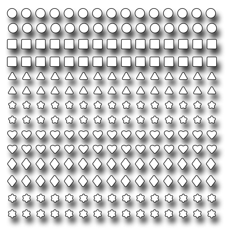 Frantic Stamper Cutting Die - Confetti Confetti