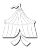 Frantic Stamper Cutting Die - Circus Tent