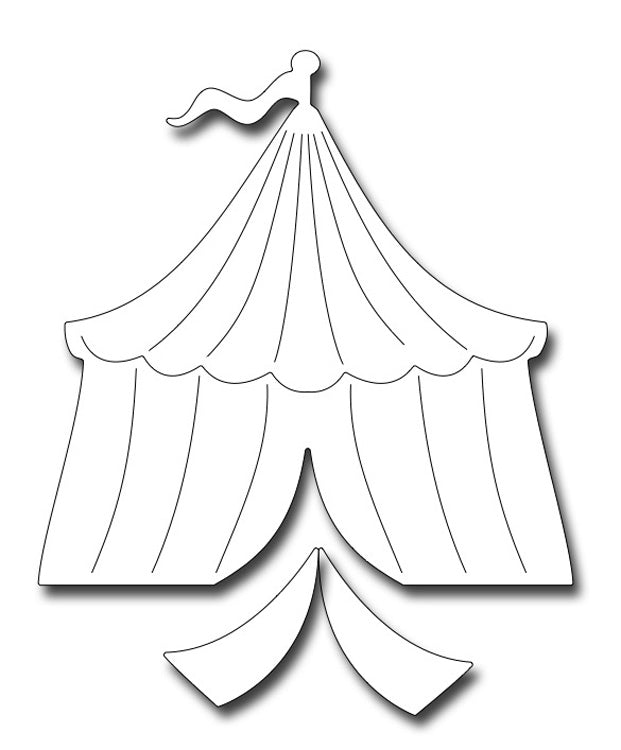 Frantic Stamper Cutting Die - Circus Tent