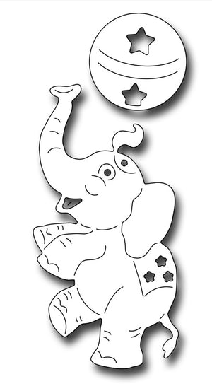 Frantic Stamper Cutting Die - Performing Elephant