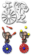 Frantic Stamper Cutting Die - Circus Monkey