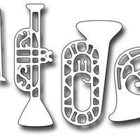 Frantic Stamper Cutting Die - Brass Musical Instruments