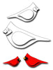Frantic Stamper Cutting Die - Modern Cardinals