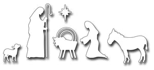 Frantic Stamper Cutting Die - Nativity Silhouette Set