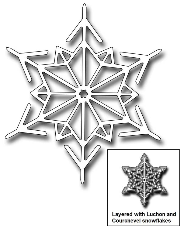 Frantic Stamper Cutting Die - Chamonix Snowflake