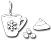 Frantic Stamper Cutting Die - Cup of Cocoa