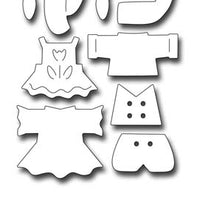 Frantic Stamper Cutting Die - Dutch Doll Clothes