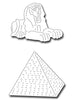 Frantic Stamper Cutting Die - Sphinx and Pyramid
