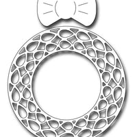 Frantic Stamper Cutting Die - Modern Wreath