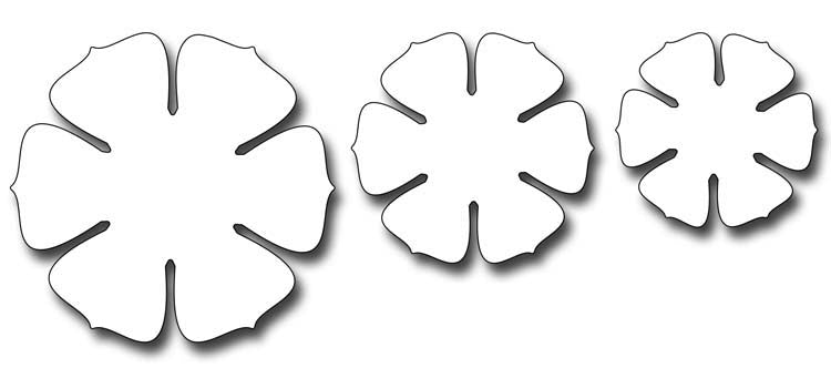 Frantic Stamper Cutting Die - Garden Blossoms #1