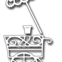 Frantic Stamper Cutting Die - Flower Cart