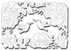 Frantic Stamper Cutting Die - Floral Frame and Hummingbirds