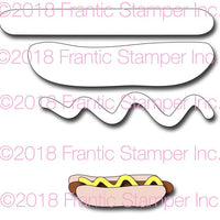 Frantic Stamper Cutting Die - Hot Dog