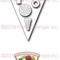 Frantic Stamper Cutting Die - Pizza Slice