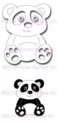 Frantic Stamper Cutting Die - Ping the Panda
