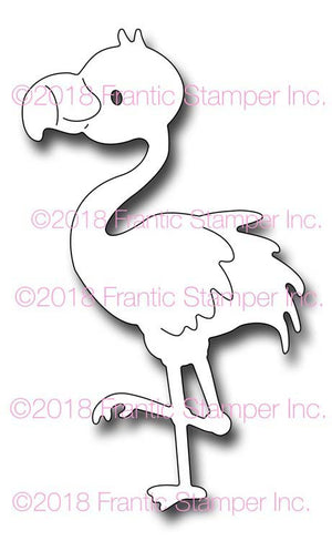 Frantic Stamper Cutting Die - Flo the Flamingo