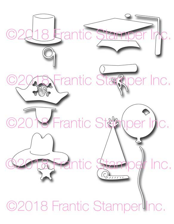 Frantic Stamper Cutting Die - Critter Accessories